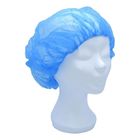 Breathable Protective Isolation Gown , Dustproof 30gsm Surgical Bouffant Caps