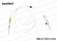 Transparent Disposable Infusion Set 100ml / 200ml Volume 6ml / 8ml Flow Rate