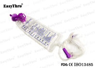 Medical Care Silicone Stomach Tube Enteral Nutrition Bag Set 500m L / 1000ml For ICU