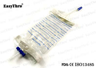 Custom Disposable Urinary Catheter 750ML Sterile Urine Drainage Leg Bag For Infants