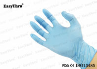 Blue Nitrile Disposable Medical Latex Gloves For Gynecological Examination Surgical