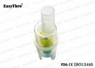 White / Green Anaesthesia Products 6ml Disposable Nebulizer Cup With Monthpiece
