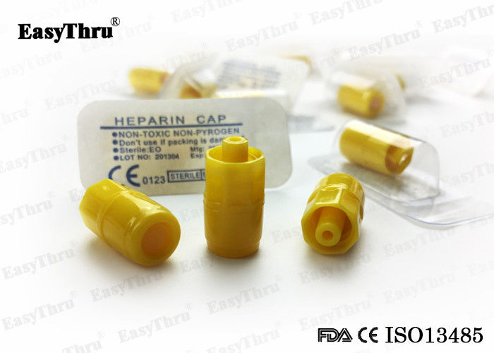 Custom  Disposable Surgical Products Disposable Heparin Cap Luer Lock  For I.V. Cannula