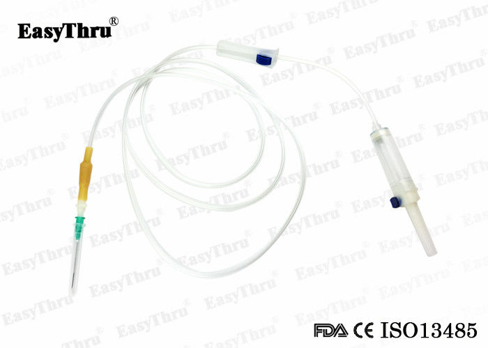 Transparent Disposable Infusion Set 100ml / 200ml Volume 6ml / 8ml Flow Rate