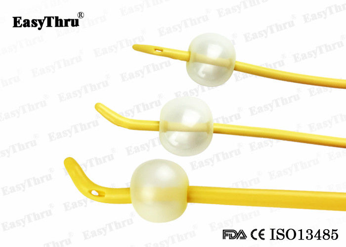 Tiemann Tip Latex Disposable Urinary Catheter Fr20 Balloon Capacity 30 - 50ml Urology Tube