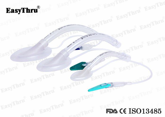 PVC Disposable Laryngeal Mask Airway Smooth Backplane Design Good Biocompatibility