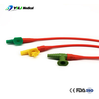 Korea Hot Selling Latex Red Rubber Suction Catheter