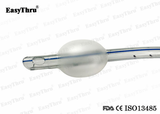 PVC Pediatric Cuffed Endotracheal Tube , Medical Reinforced Tracheal Tube