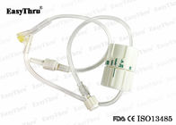 Nontoxic Durable Luer Lock Infusion Sets , Extension Tube IV Set Luer Lock