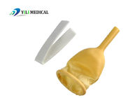 Soft Durable Latex Male External Catheter , Practical Single Use Urinary Catheter