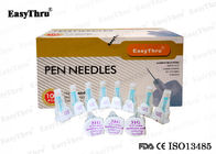 ISO13485 Medical Insulin Pen Needle Harmless For Injection Syringe