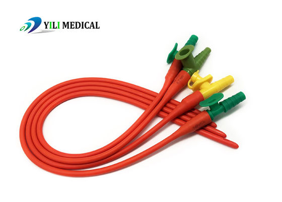 Harmless PVC Red Robin Suction Catheter Stable With Control Valve