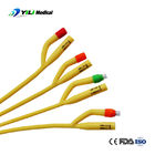 ISO13485 Surgical Latex Foley Catheter 2 Way 3 Way Multi Function
