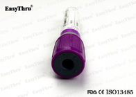 EDTA K2 /  K3 Blood Collection Tubes Purple Top 2.0ml To 10.0ml Non - Toxic PET Or Glass