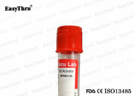 Clot Activator Vacuum Blood Collection Tubes Red Cap 2.0ml To 10.0ml Volume