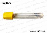 2ml 3ml 3.5ml Yellow Blood Collection Tubes 13 X 75mm 100% Medical Grade
