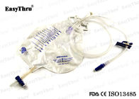 Medical PVC Disposable Urinary Catheter 2000ML Luxury Catheter Drainage Bag
