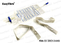 Custom Disposable Urinary Catheter 750ML Sterile Urine Drainage Leg Bag For Infants