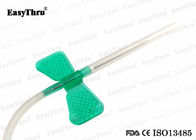 Disposable Blood Collection Tubes 21 25 Gauge Butterfly Needle Blood Draw