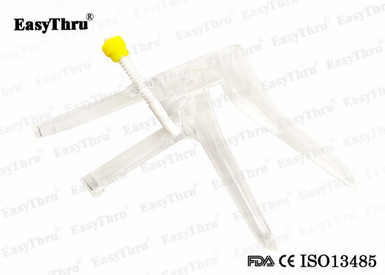 Disposable Medical Sterilized Screw Type Plastic Vaginal Speculum Size S, M, L, XL