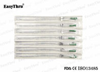 PVC Intermittent Urinary Catheter , Transparent 14 Fr Disposable Male Or Female Nelaton Catheters