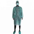 Hospital PP+PE Non Woven Medical Disposable Protective Isolation Gown