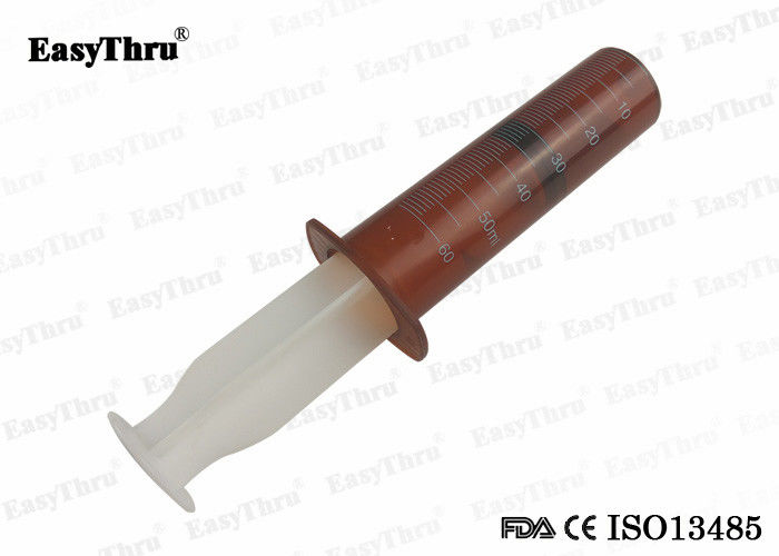 Large Plastic Disposable Syringe Without Needle 60cc / Ml Opaque Syringe
