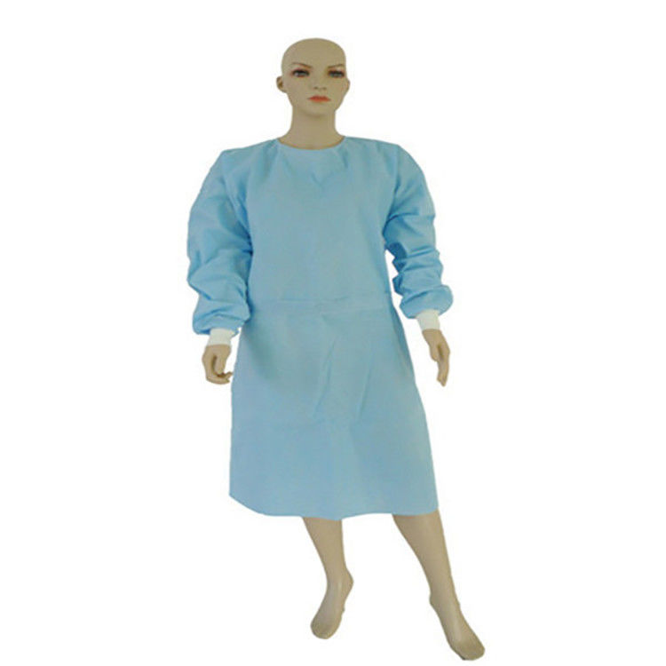 Medical Disposables Protective Surgical Isolation Gown Non Woven Visitor SMMS