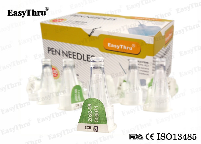 Disposable Medical Insulin Pen Needle  For Diabetic Insulin Injection 33G * 4mm