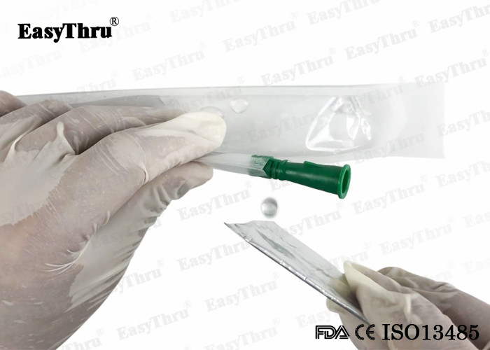 Disposable Intermittent Nelaton Urethral Catheter , Fr6 Fr8 Fr10 Nelaton Urinary Catheter