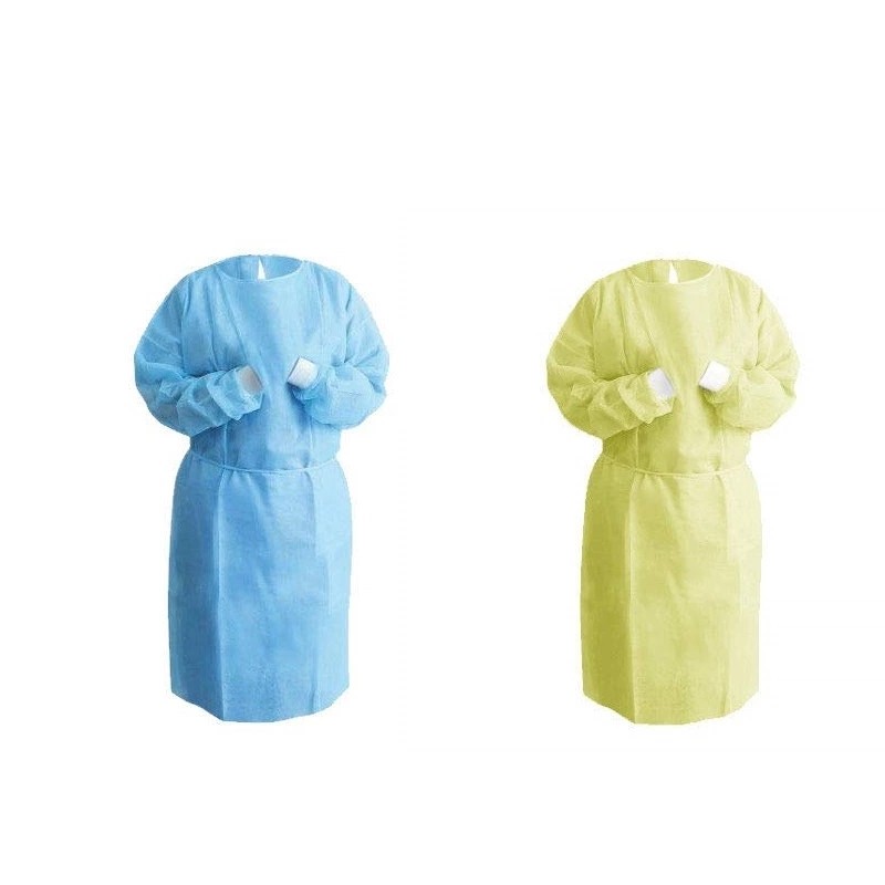 Knitted Cuff Disposable Isolation Gowns